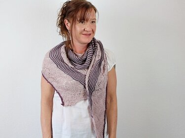 Strickanleitung Tuch "Sugar"