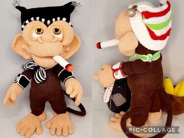 Crochet Pattern " Marty MC Banana"