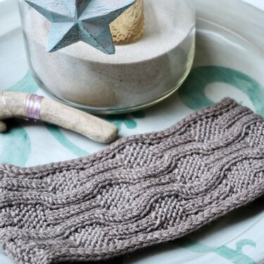 Headband "Anouk", knitting pattern, 5 sizes