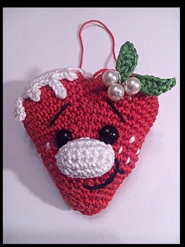 Häkelanleitung / Amigurumi / Weihnachtsanhänger