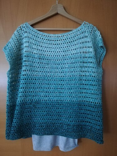 Oversize Tunika Easy Peasy - Häkeln