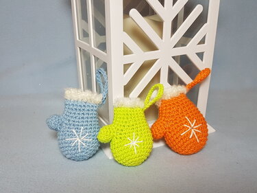 Häkelanleitung Minihandschuh