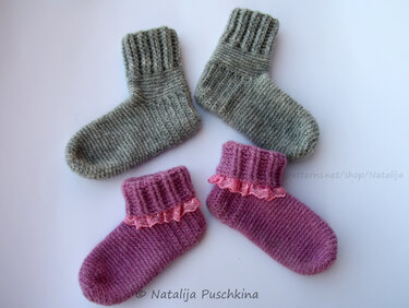 Socken häkeln - wie bei Oma - Anleitung für sie und ihn - Gr.36-47