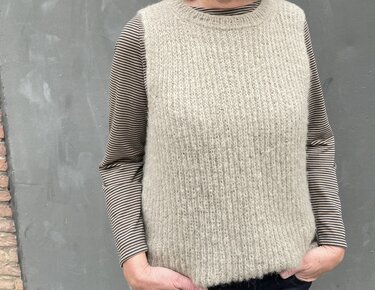 Pullunder Clara Strickanleitung Halbpatent