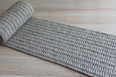 „EASY“  Herren- & Damen-Strickschal | PDF-Strickanleitung