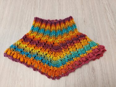 "Kasungu" - Kragen oder Poncho - Häkelanleitung