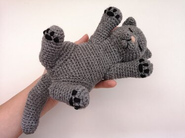 kitten - crochet pattern by NiggyArts