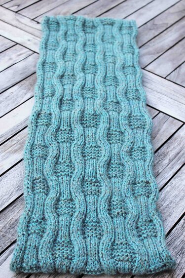 Cowl "Anouk", knitting pattern, also for beginners