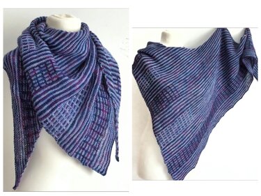 STRICK-im-SCHACHT Tuch Lokschuppen stricken