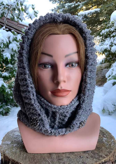 Kragen & Kapuze "HOBBIT" - Häkeln