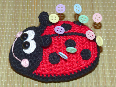 Häkelanleitung freche Marienkäfer