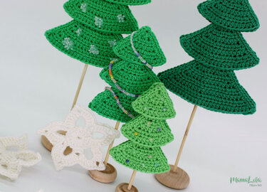 Weihnachtsbäumchen - Häkelanleitung - Bild 2