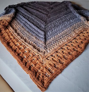 Anleitung Tessa Dreieckstuch - Häkeln