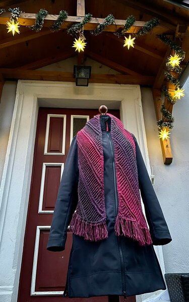 Tenero - ein schicker, dicker Schal - gehäkelt (auch für Männer geeignet) - Häkeln