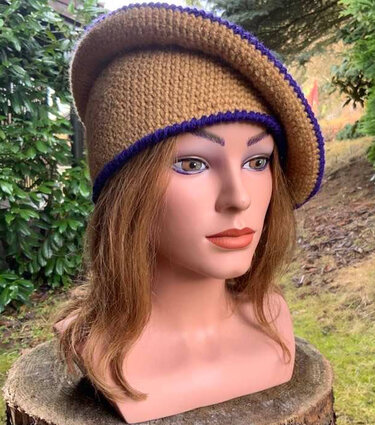 Damenhut Babylon - Häkeln