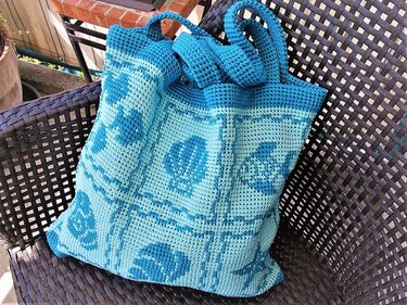 Häkelanleitung Strandtasche Beach Life