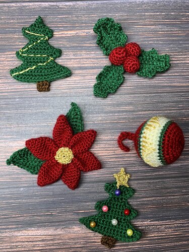 Crochet Pattern Christmas Decoration I