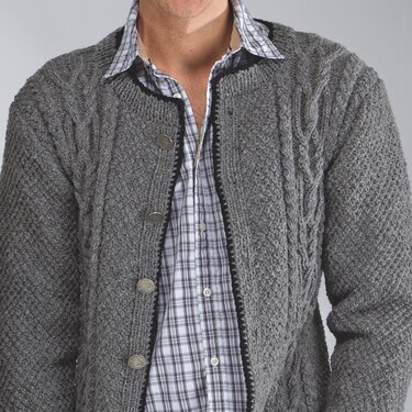 Strickanleitung Herrentrachtenjacke "Trachtenwolle" 754207 - Stricken