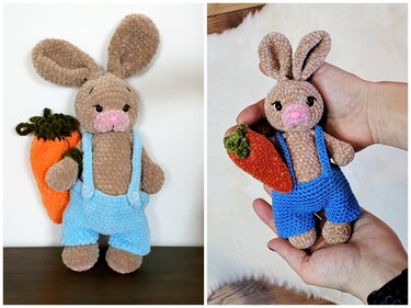 Anleitung: Hose f&uuml;r Hase Henry - Häkeln