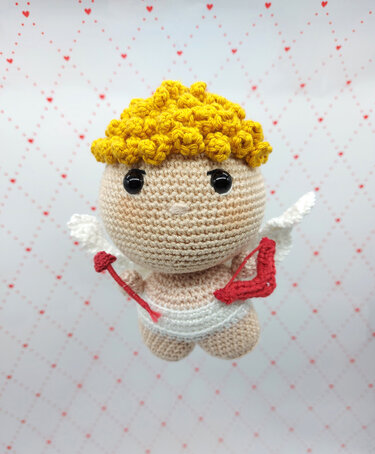 Amor - Valentinsengel - Häkelanleitung