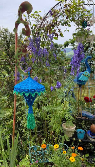 Lampion häkeln  "Sweet"