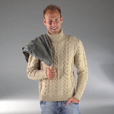 Strickanleitung Herrenpullover "Merino Extrafein" 753070 - Bild 2