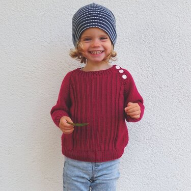 Strickanleitung Kinderpullover "Mali" 762144
