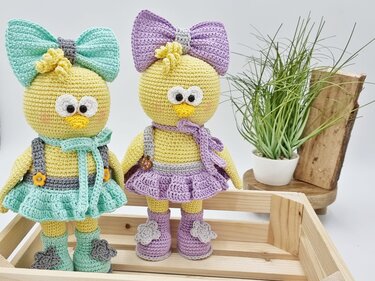 Häkelanleitung "Küken KARLA"