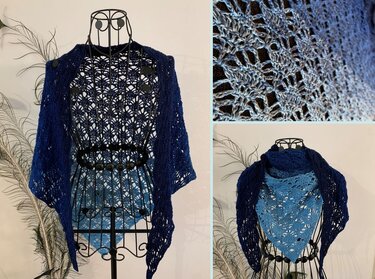 Crochet Pattern Shawl "Hestia"