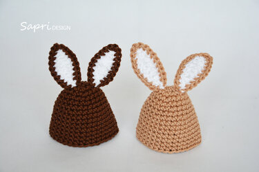 Osterhasen Eierwärmer Häkelanleitung