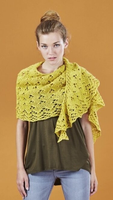 Stricktuch "Limette" - Bild 2