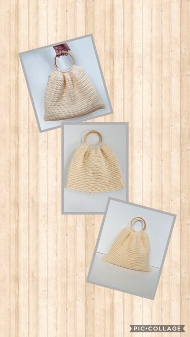 handbag purse crochet pattern