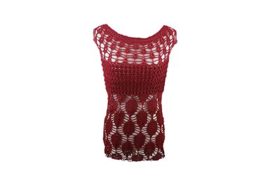 Phönix Herz Tunika Größe: 32/34, 36/38, 40/42, 44, 46/48 - Häkeln