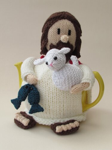 Jesus Tea Cosy Knitting Pattern