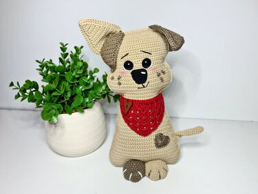 Hundewelpe Flo häkeln