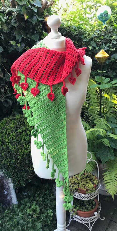 Glück&Liebe Schaltuch - Häkeln