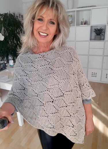 Zauberstola - Häkeltuch mit vielen Tragevarianten