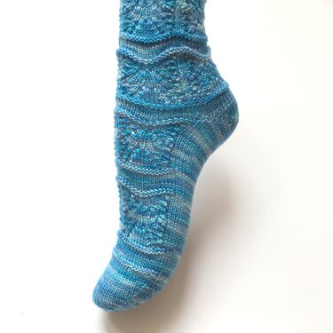 Socken "Baltic Sea Love" - Stricken