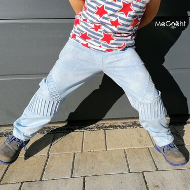 Anleitung Patchwork Hose McG. - Nähen