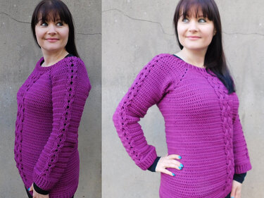 RVO Pulli CELTIC LADY Häkelanleitung - Bild 2