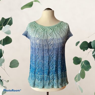 Tunika Gravedona - Strickanleitung bis Gr. 50