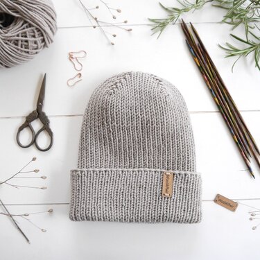 Strickanleitung – Strickmütze HIPSTAR - alle Größen - unisex - No.255 - Stricken