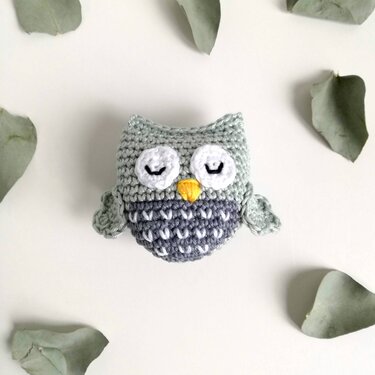 Elsi the owl amigurumi pattern - Crochet