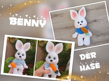 Pattern Benny the Rabbit - Crochet