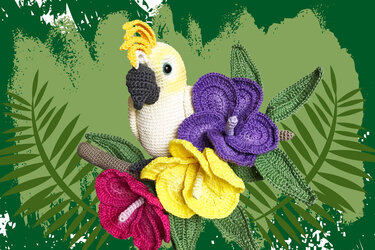 Kakadu - Kollektion Amazonas Häkelanleitung Amigurumi