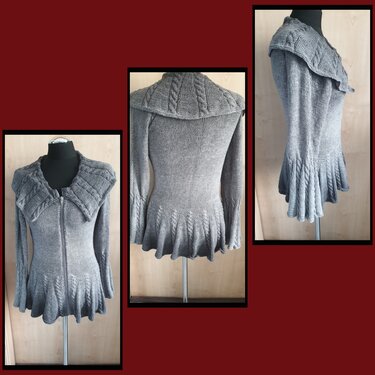 Anleitung Verspielte Jacke - Stricken