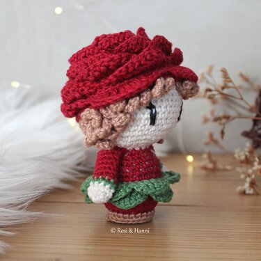 Häkelanleitung Rose Marie