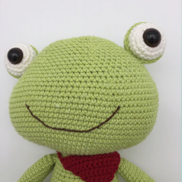 Häkelanleitung Frosch Frieder