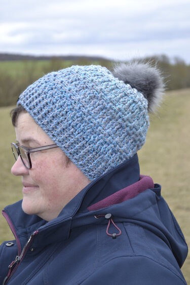 Häkelanleitung Mütze "Night Shift"