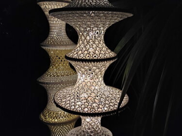 Crochet Boho lantern "FIESTA", PDF download